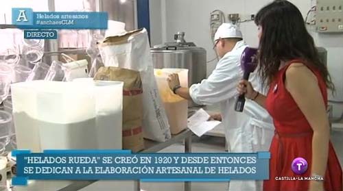 Helados Dolce Pecatto en programa Ancha es Castilla